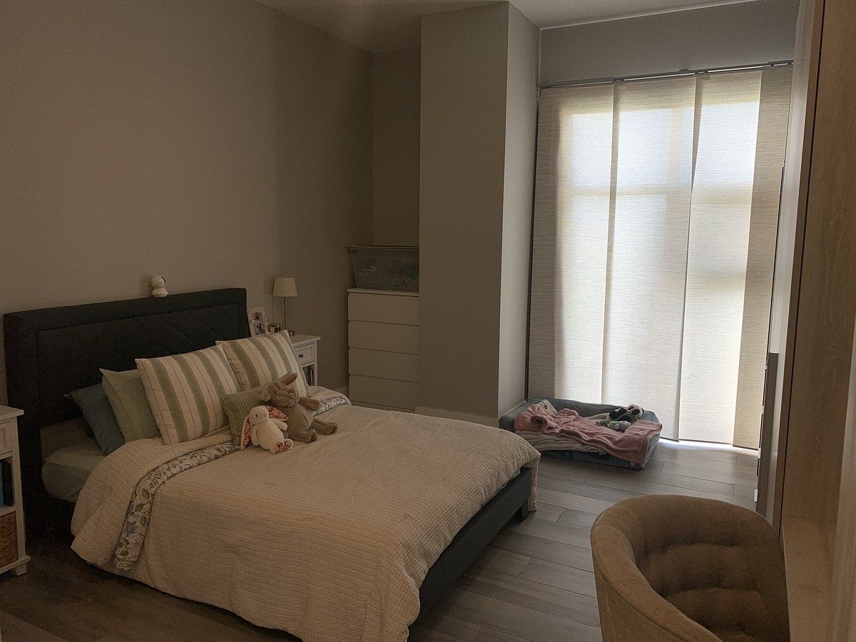 12 de 24: Recámara seccionada con closet