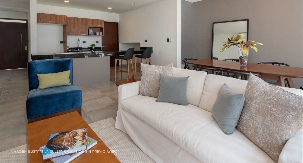 1 de 6: Sala, Comedor y Cocina