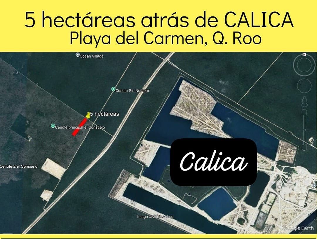 1 de 11: Terreno de 5 hectáreas en Playa del Carmen, Q. Roo RV-001