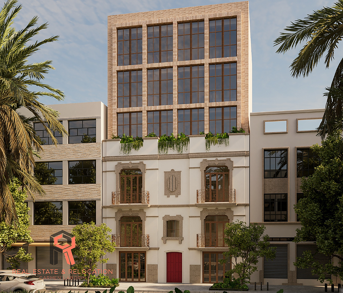 6 de 26: FACHDA Y EDIFCIO DE GRAN DISEÑO, PASQUINEL STUDIO.