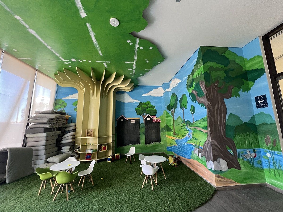 10 de 14: Área para niños