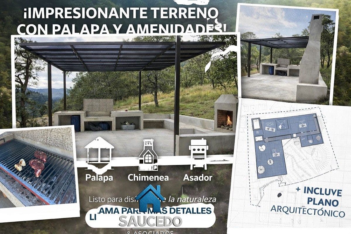 Se vende terreno en la Sierra Bosques de Llano Grande