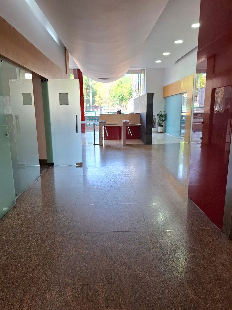 9 of 12: Recepción y torniquetes