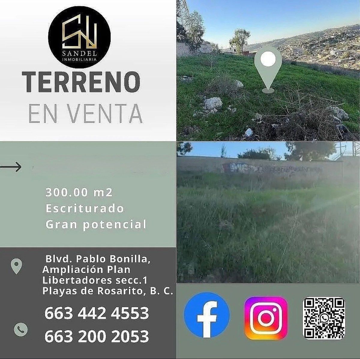 Terreno à venda na Ampliación Plan Libertador em Playas de Rosarito B. C., foto 1 de 8