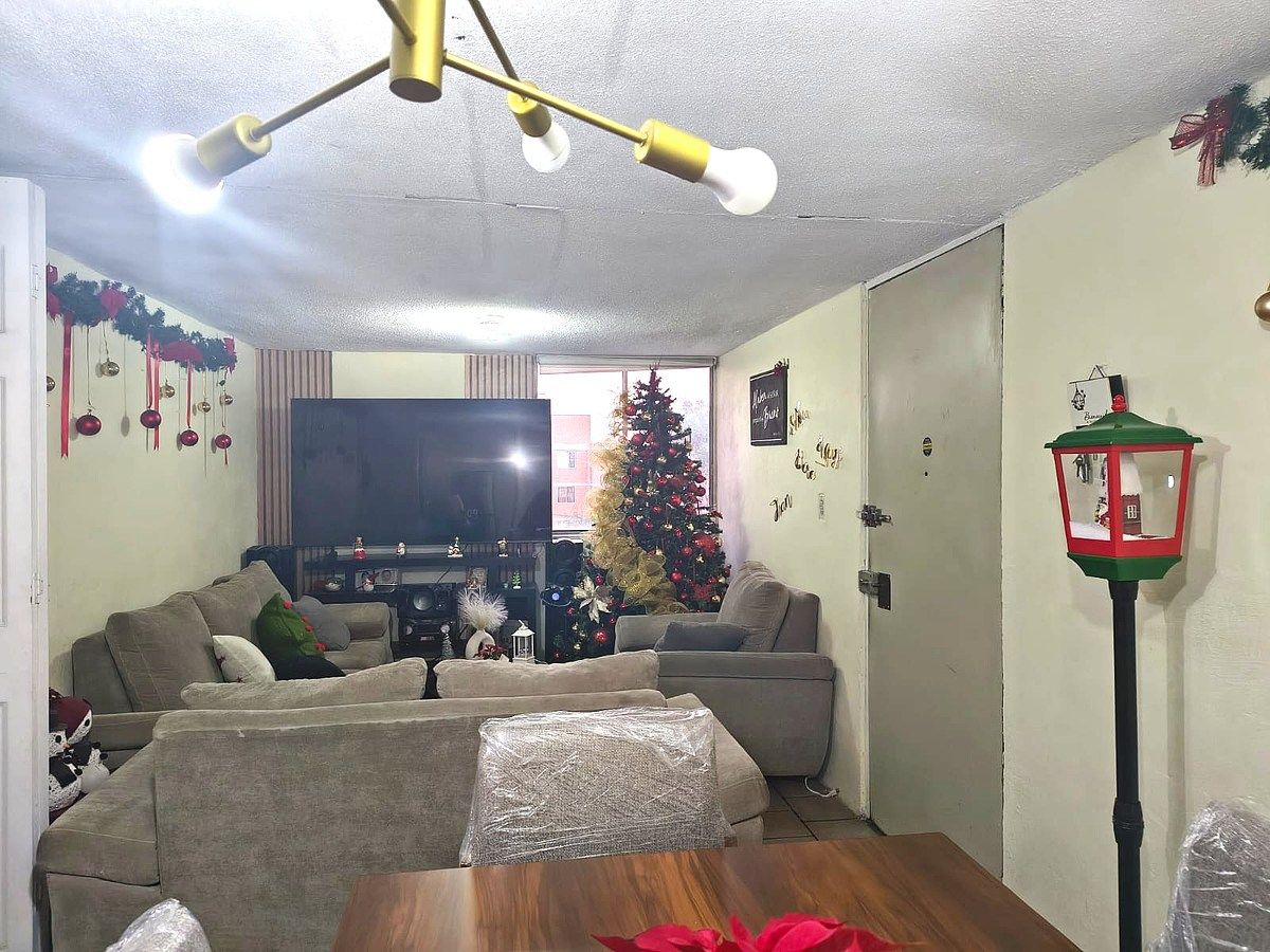 2 de 14: Departamento en Agua Santa, Puebla - Sala