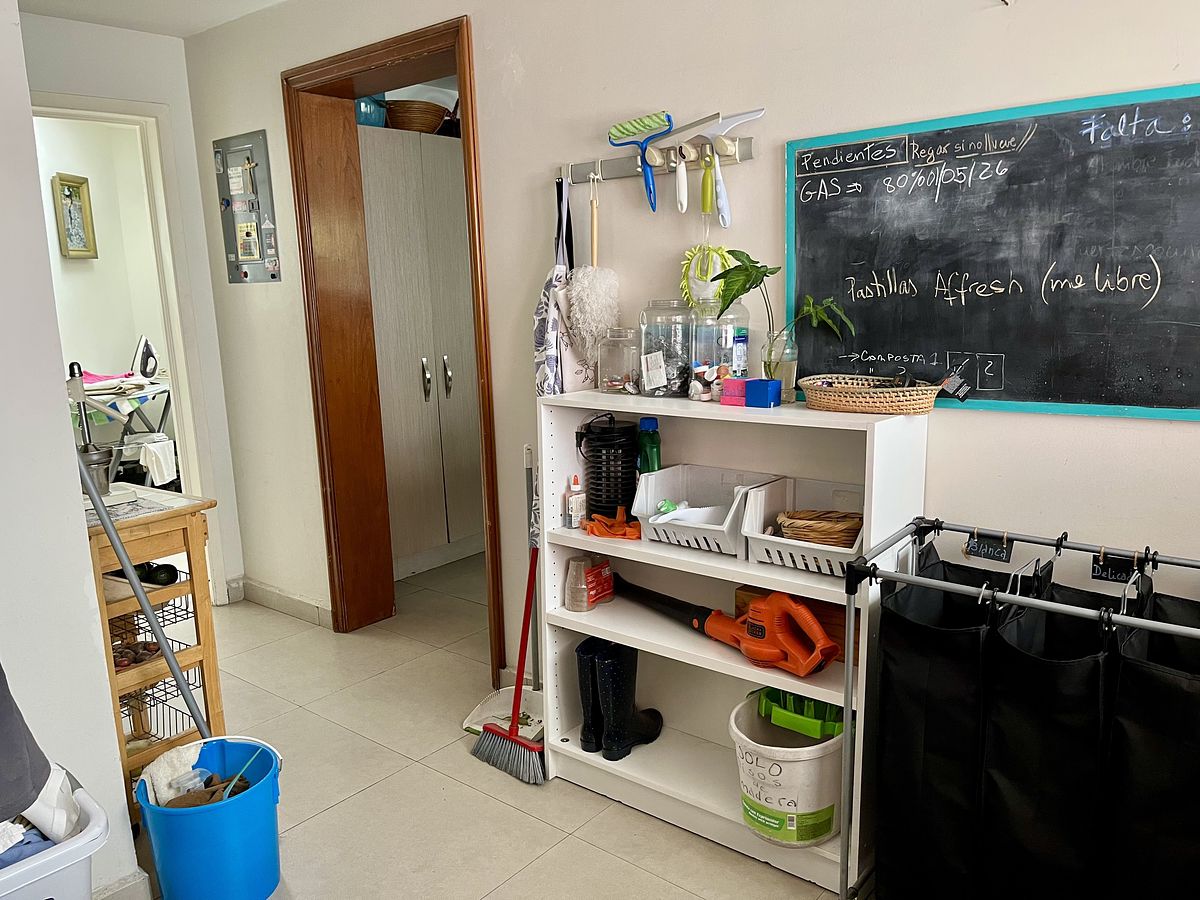 25 de 30: Parte de la lavandería