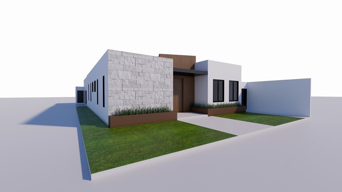 1 de 14: Casa de un piso,  en esquina.