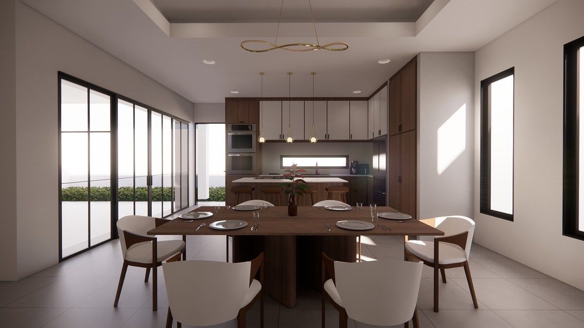 4 de 14: Cosina-comedor