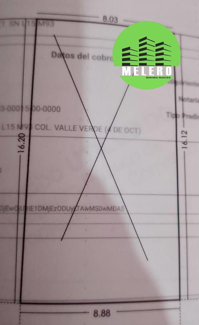 Terreno en Venta en Col. Valle Verde