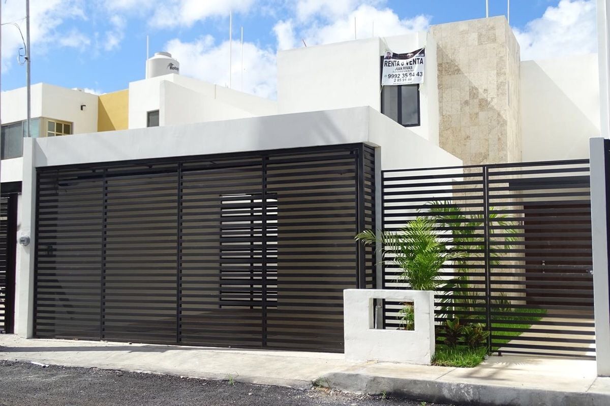 1 de 28: Fachada minimalista , 