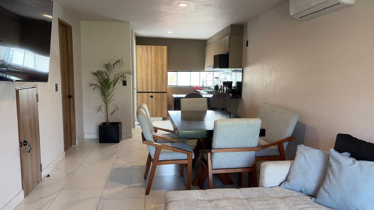 4 de 34: área sala - comedor - cocina