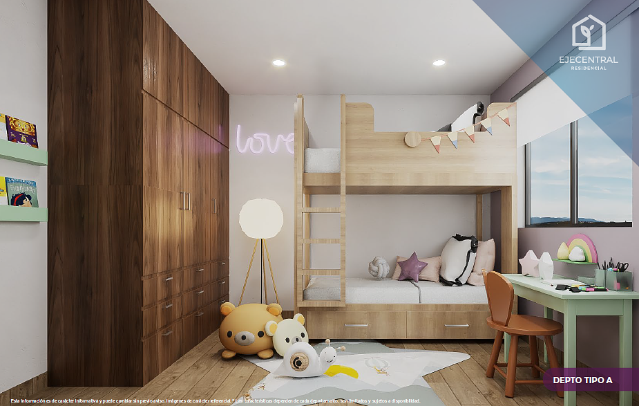 6 of 15: Renders-FotoMuestra Segunda Recamara