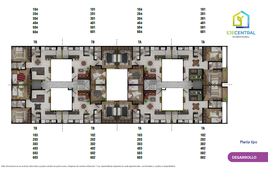 12 of 15: Planta Tipo