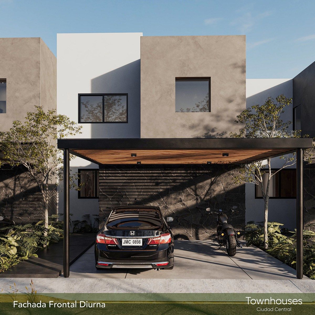 22 de 23: Fachada frontal de día