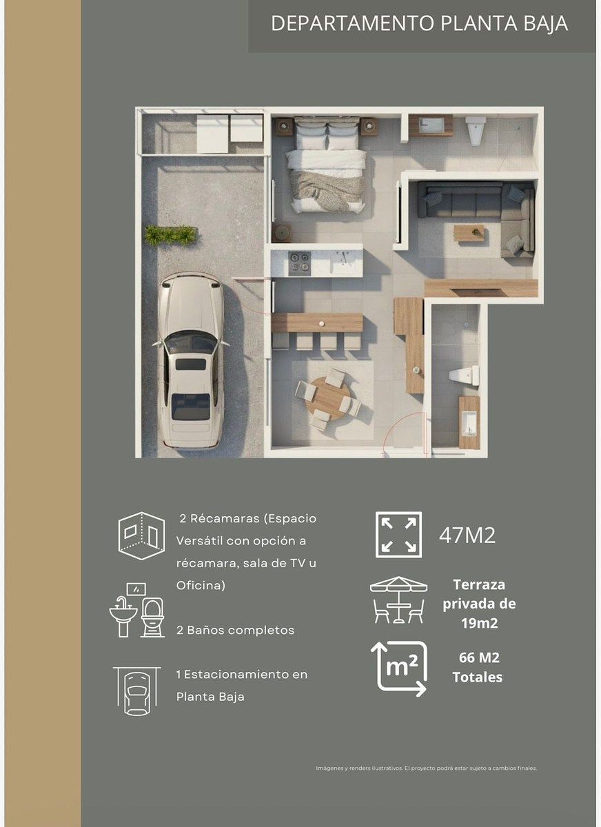 Apartamento em San José del Bajío, Zapopan, foto 5 de 6
