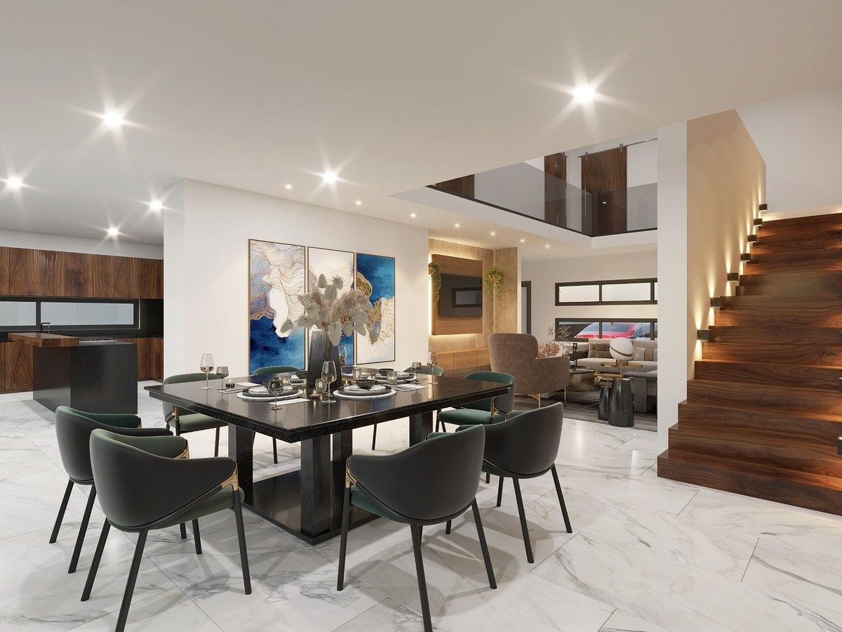 3 de 12: Sala / Comedor