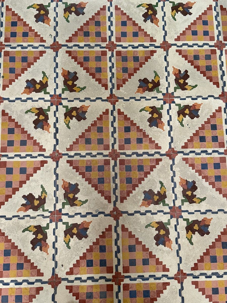 15 de 30: piso de pasta