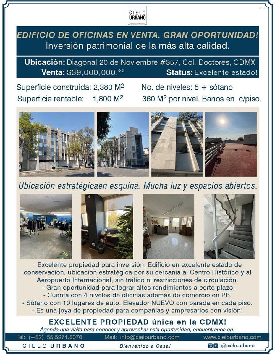 3 de 9: Edificio de oficinas completo