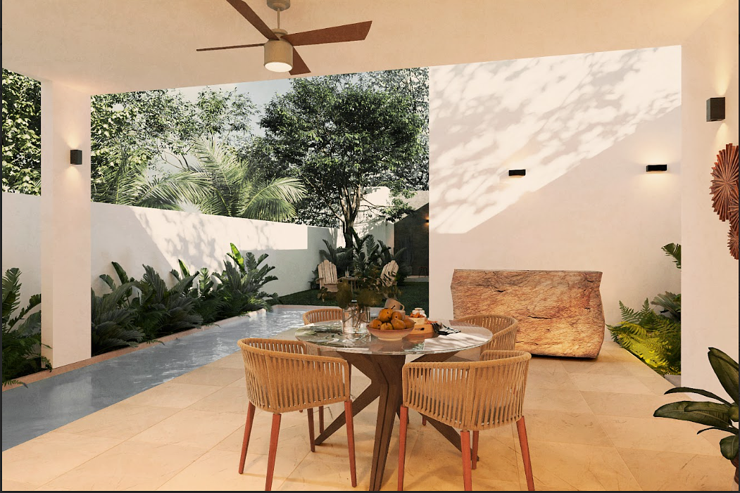 6 of 7: Terraza y Alberca