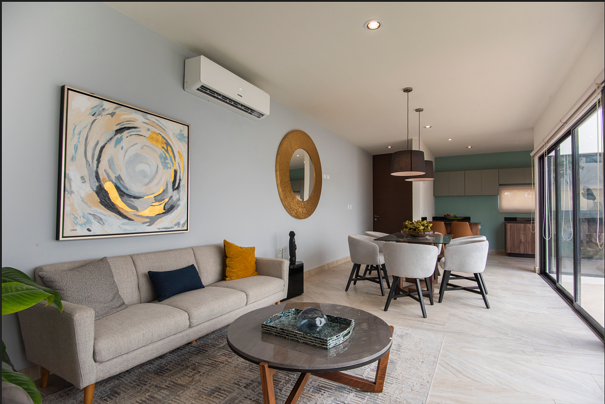 3 de 13: Sala, Comedor y Cocina