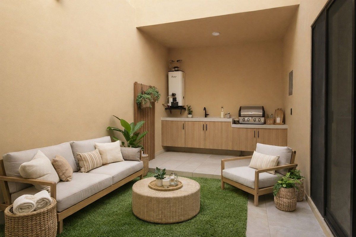 24 of 24: This is a stage photo. The house does not have any furniture