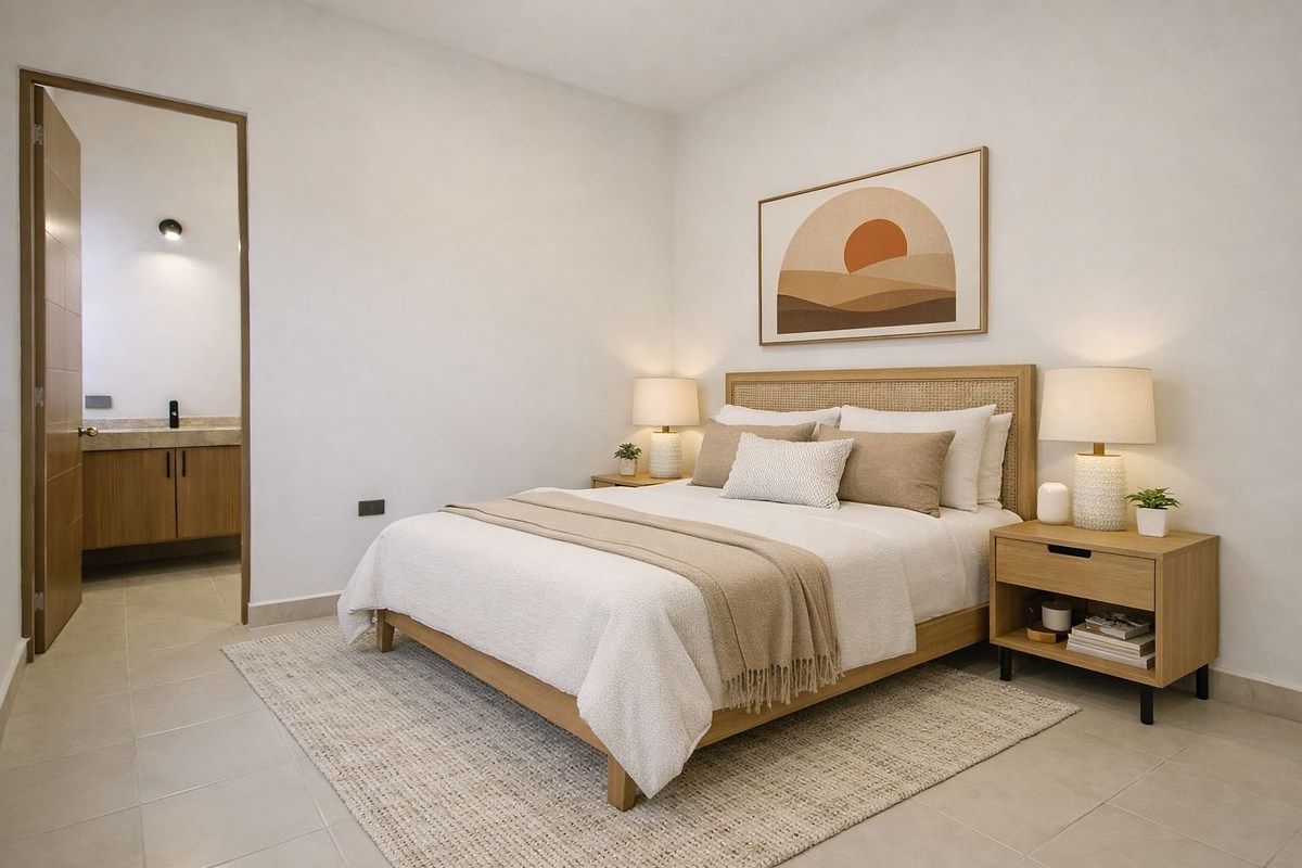 23 of 24: This is a stage photo. The house does not have any furniture