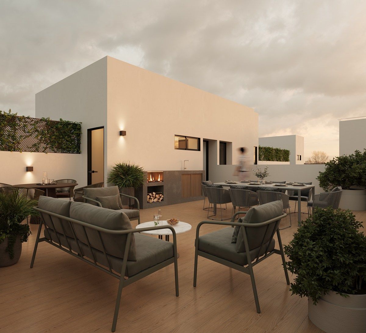 9 de 16: Renders-FotoMuestra Roof Garden
