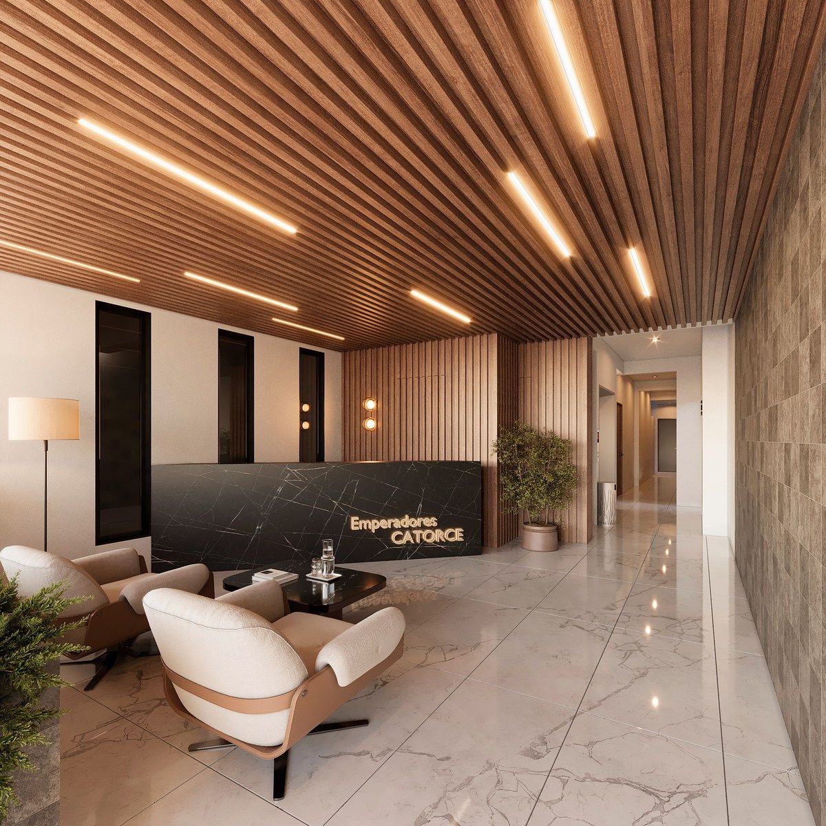 12 de 16: Renders-FotoMuestra Lobby