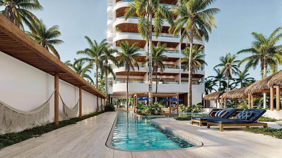 Villa en Venta Frente al Mar en la Playa de San Benito, Merida Yucatan