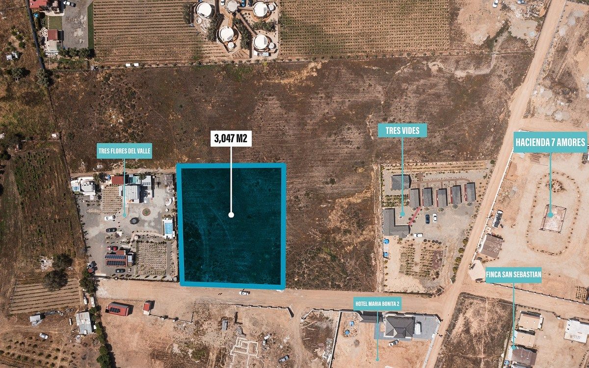 Terreno de Inversión en Valle de Guadalupe
