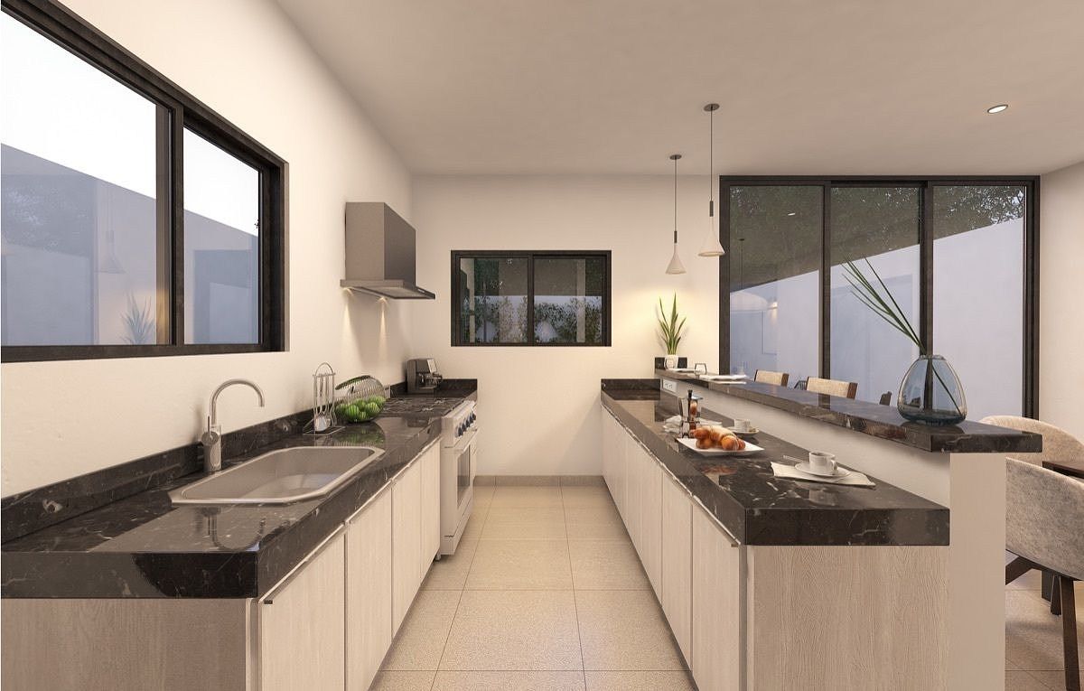 CASA EN VENTA EN PRIVADA DZITYÁ | 3 RECÁMARAS | ALBERCA - foto 2