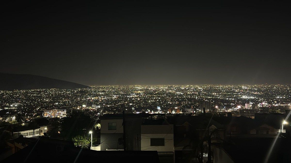 12 de 12: Vista de noche