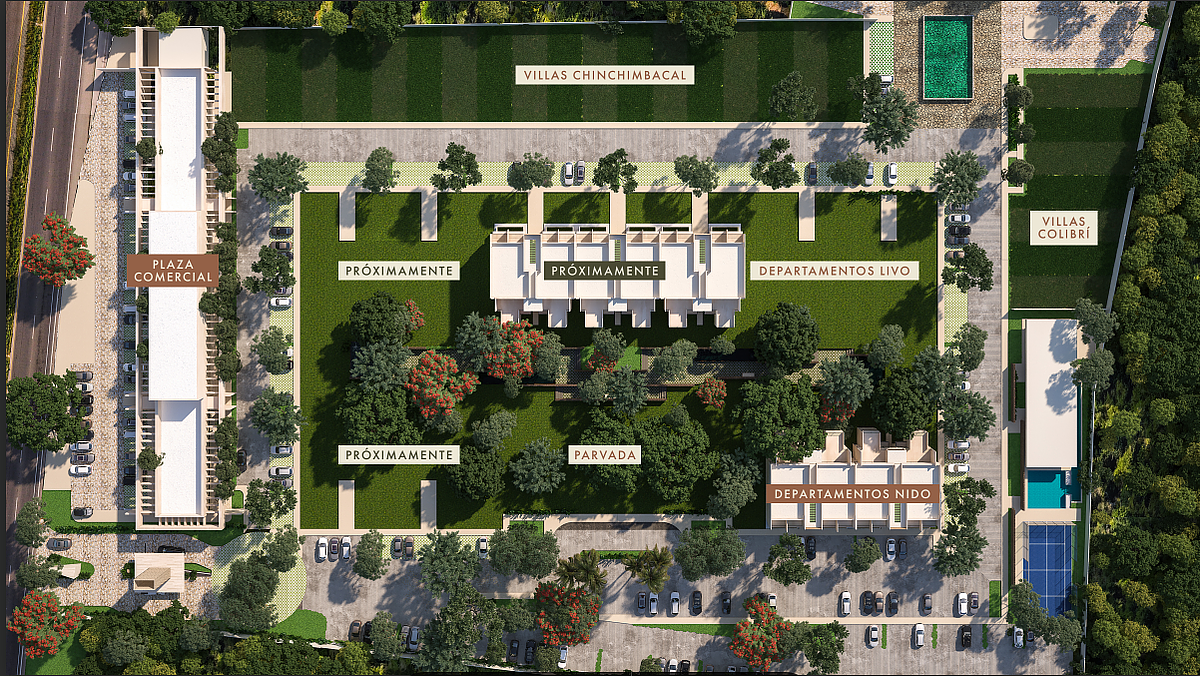 8 de 9: Vista Aérea del Desarrollo