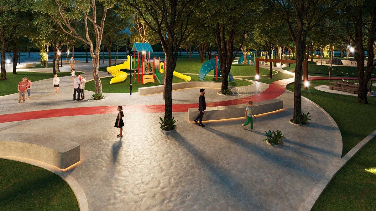 5 de 17: Parque central