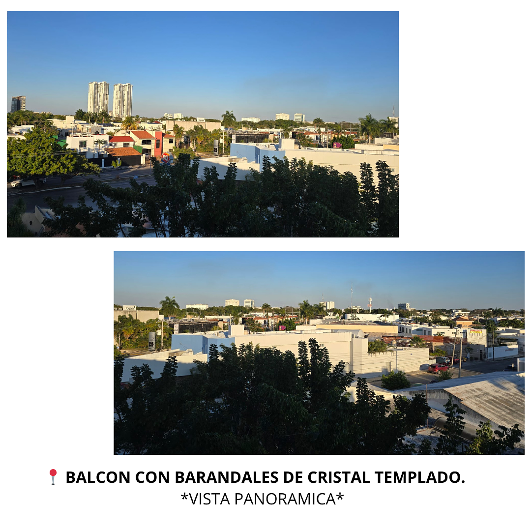 3 of 25: Vista panorámica del balcón.