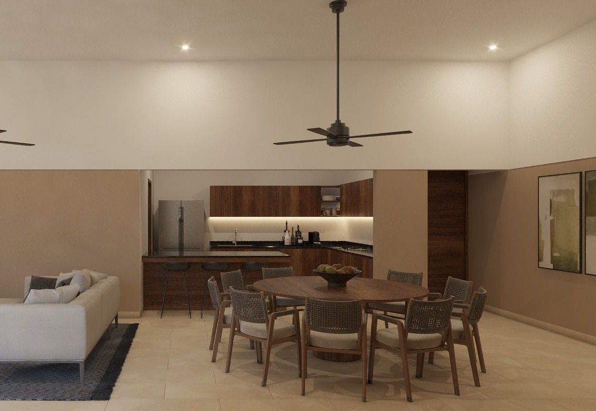 CASA DE UNA SOLA PLANTA EN VENTA EN MERIDA, YUCATAN EN FINISTERRE, CHOLUL - foto 4