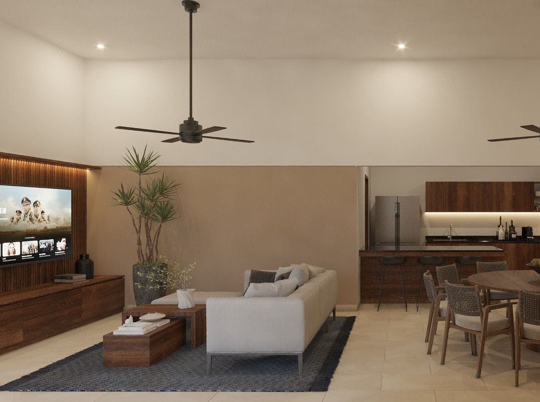 CASA DE UNA SOLA PLANTA EN VENTA EN MERIDA, YUCATAN EN FINISTERRE, CHOLUL - foto 3