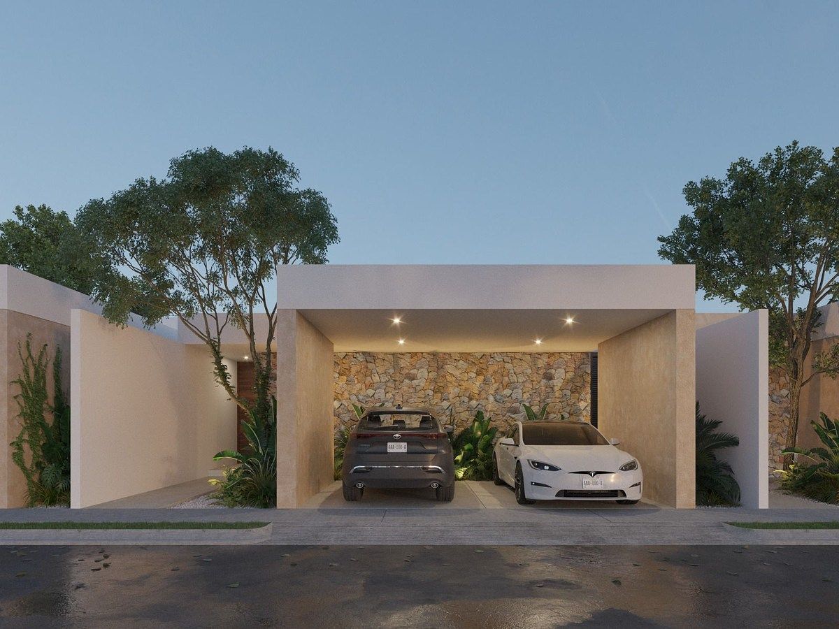 CASA DE UNA SOLA PLANTA EN VENTA EN MERIDA, YUCATAN EN FINISTERRE, CHOLUL - foto 1