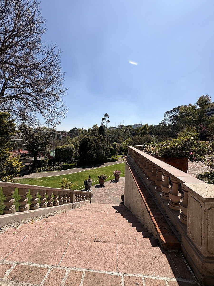 4 of 28: Escaleras al jardín