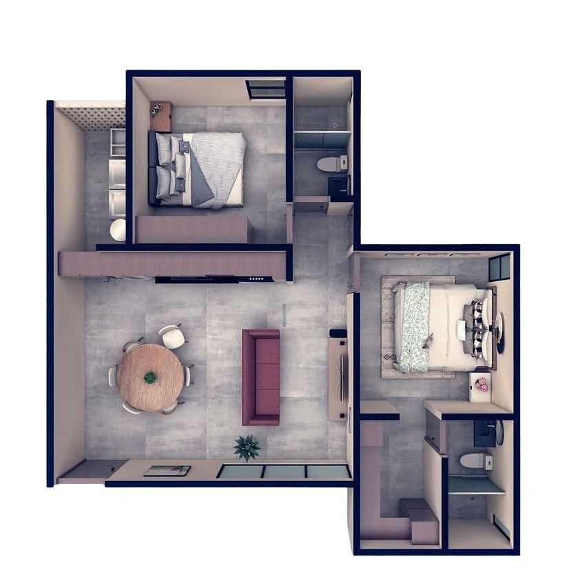 Departamento en Venta en Torre Arena de Dos Recamaras - foto 2