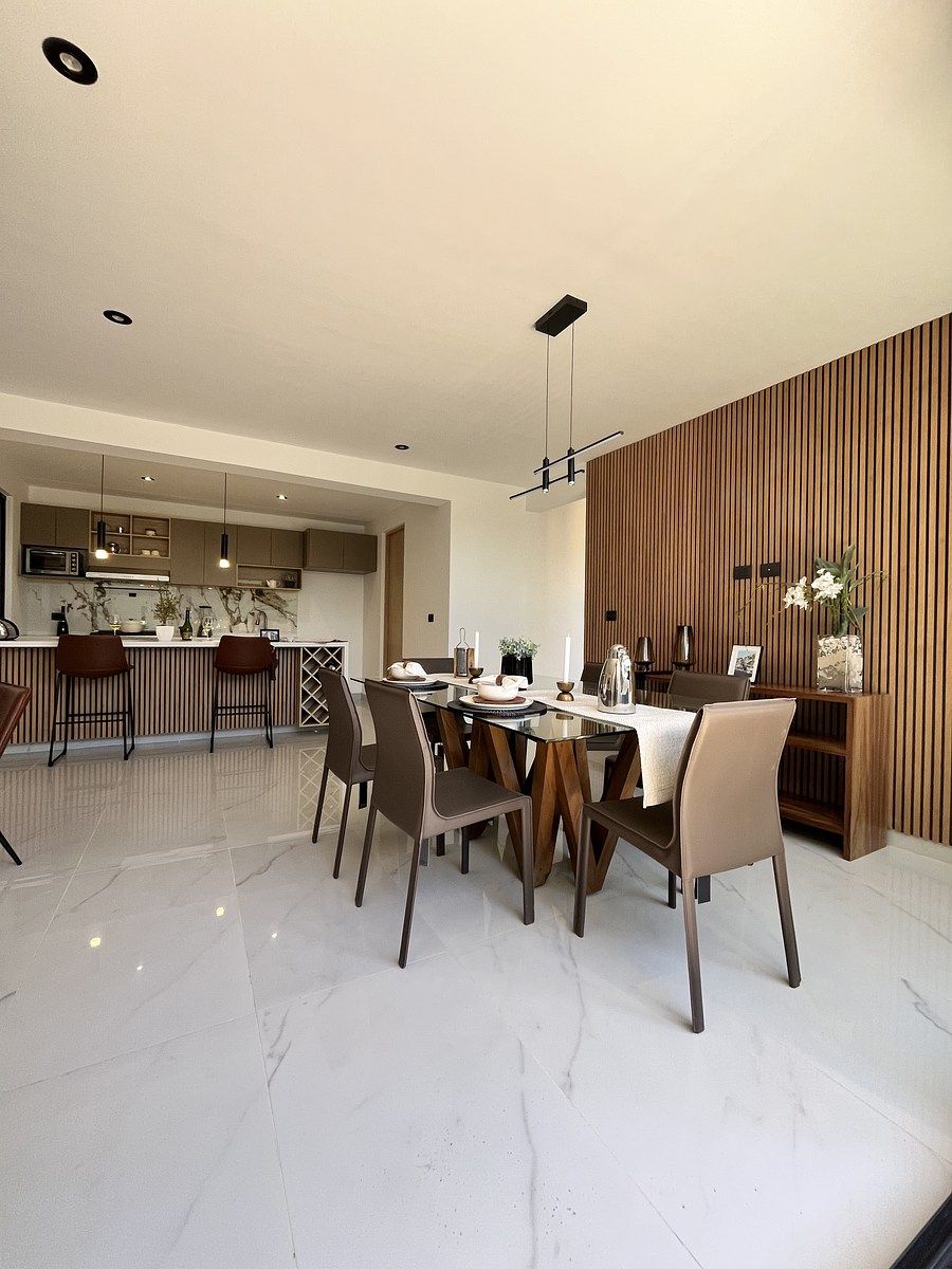 1 de 42: Sala-Comedor Modelo Avant Colores Claros