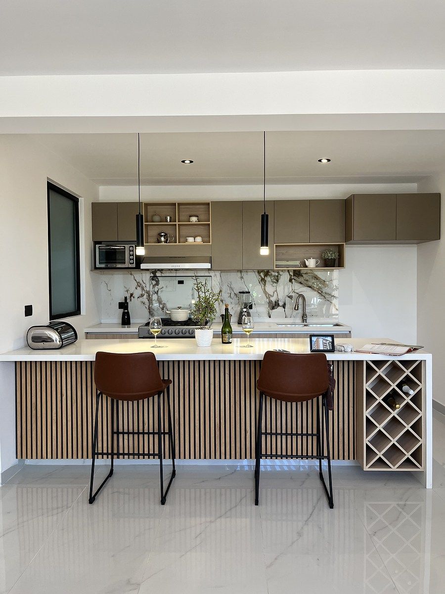 7 de 42: Cocina Modelo Avant Colores Claros