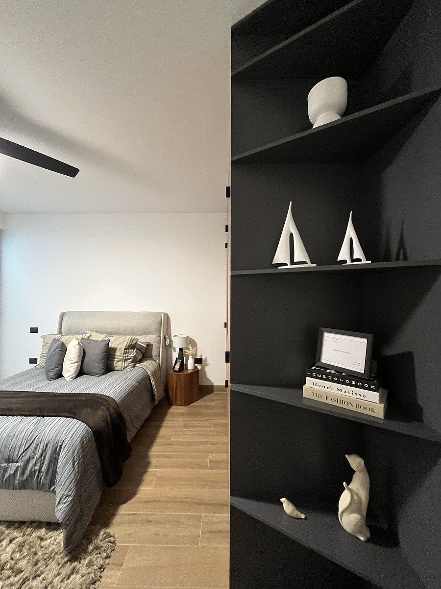 19 de 42: Recámara detalles Modelo Elegance Colores Obscuros