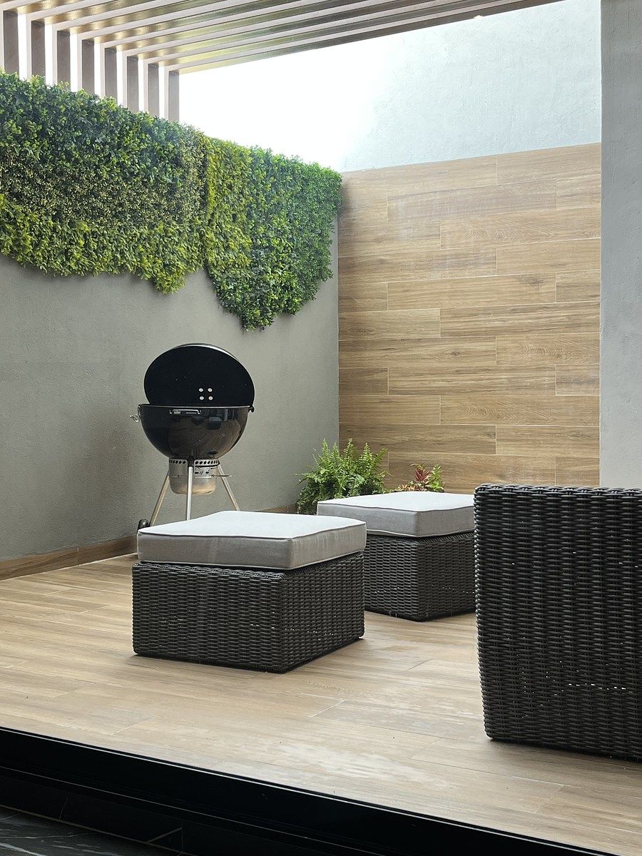 26 de 42: Jardín interior en algunos depas