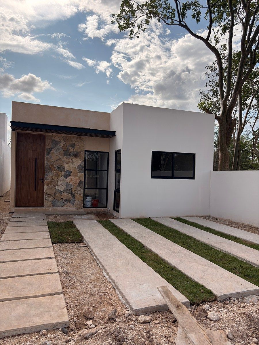 CASA DE DOS RECAMARAS CADA UNA CON SU BAÑO, CONKAL YUCATAN - foto 1