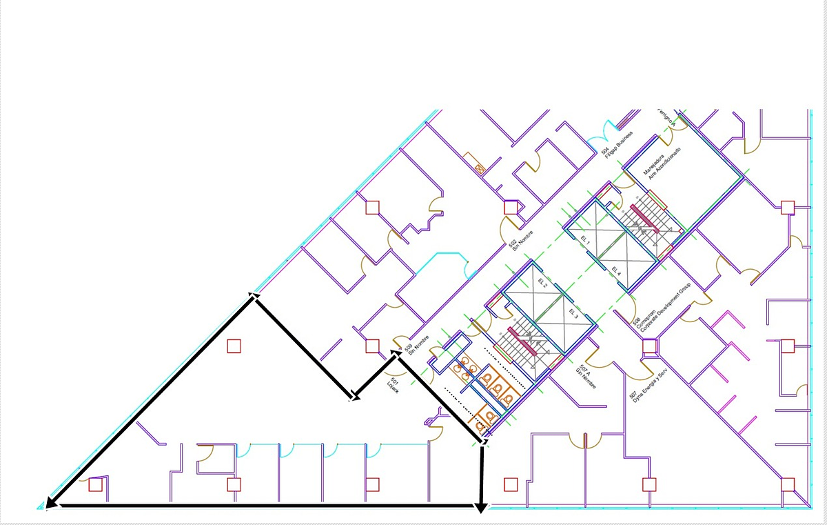 12 de 13: Plano despacho 501