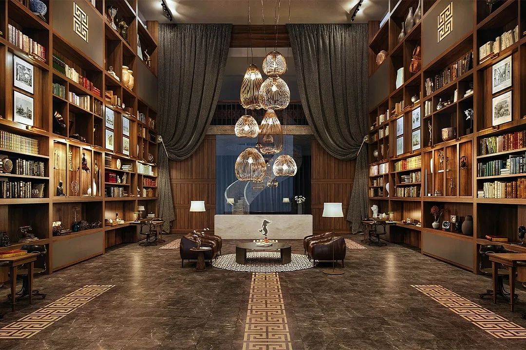 11 de 18: Biblioteca/recepcion