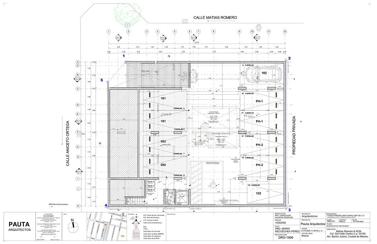 9 of 40: SEMISOTANO ESTACIONAMIENTO