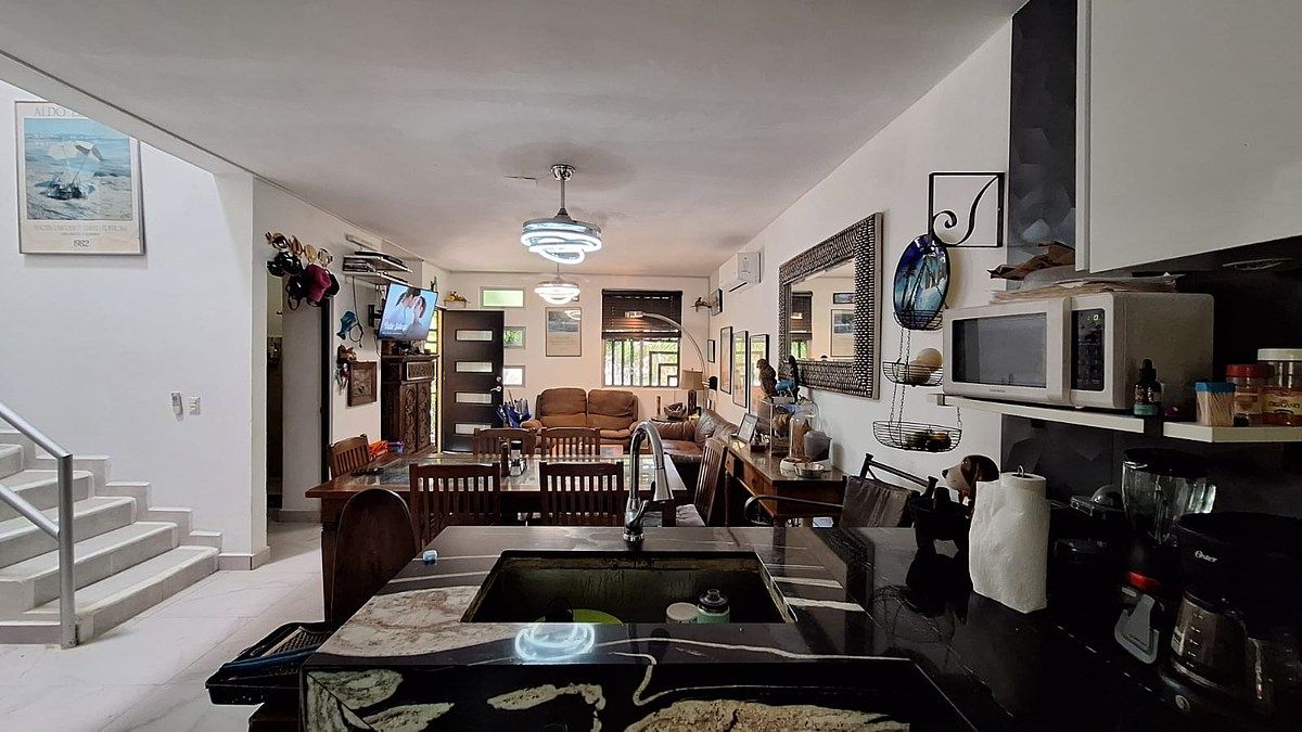 1 de 20: Estancia desde la cocina