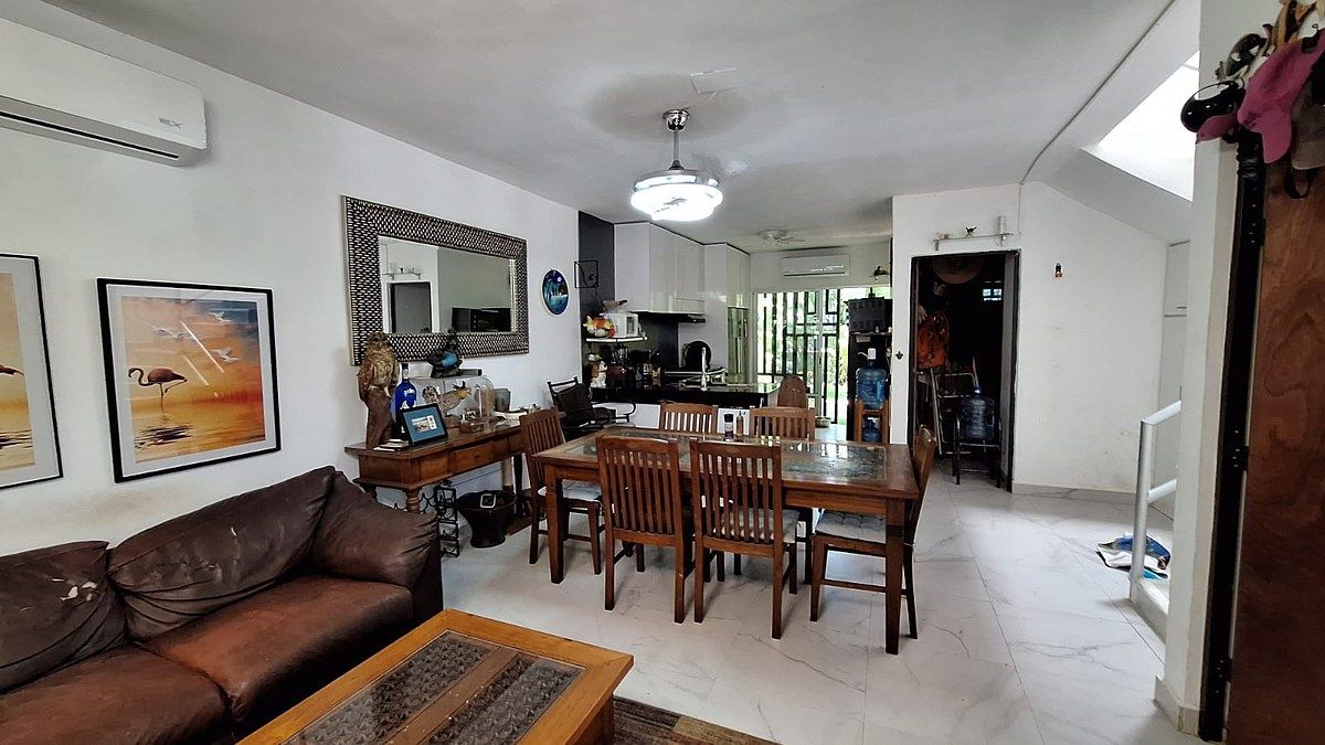 6 de 20: Estancia hacia la cocina